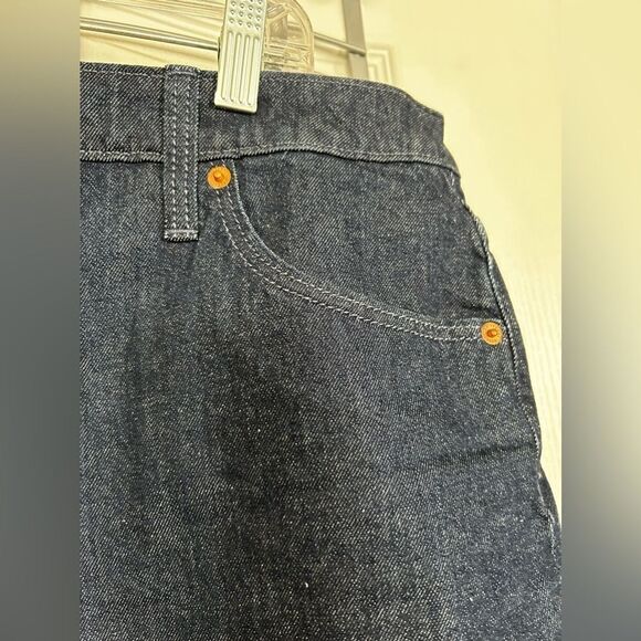 NWT Universal Thread women’s size 16 vintage midi jean shorts dark wash denim - Picture 15 of 16